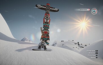 Photo : une capture d'écran du jeu Steep.
