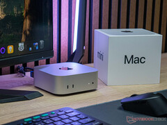 Le prochain Mac mini devrait conserver le même design que l&#039;édition 2024 illustrée ici. (Source de l&#039;image : Notebookcheck)