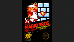 La boîte de Super Mario Bros. (Source : Wikipedia)