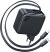 La version européenne de Baseus a sorti le chargeur rétractable EnerCore CJ21 67W USB-C. (Source de l'image : Baseus)
