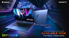 La gamme Aorus 2023. (Source : Gigabyte)