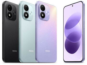 Couleurs disponibles pour le Redmi Note 17