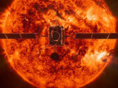 La sonde Solar Orbiter s'approche du Soleil. Illustration : représentation conceptuelle de la sonde Solar Orbiter (Source de l'image : ESA)