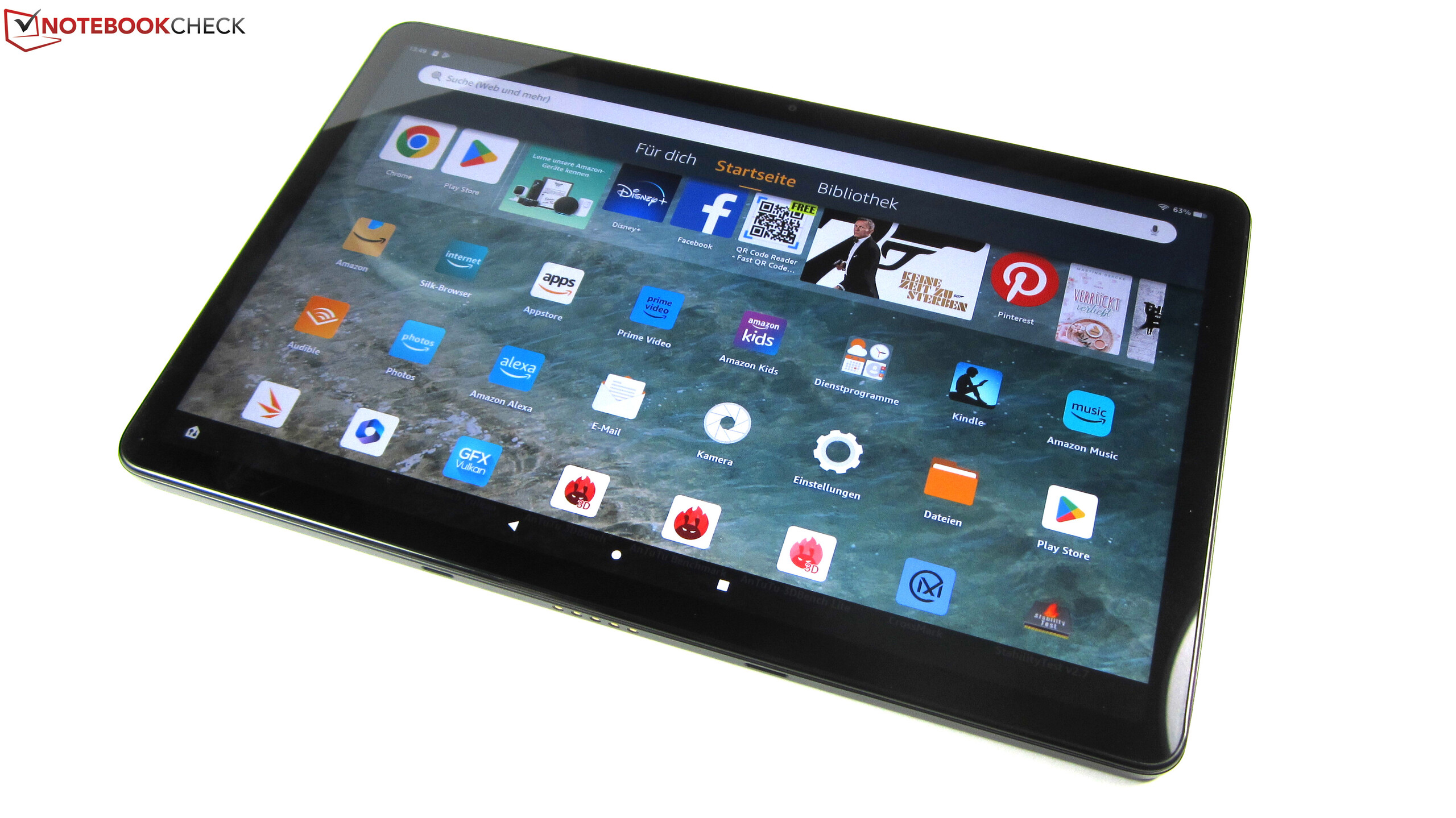 Une tablette plus haut de gamme chez  avec la Fire Max 11