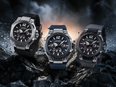 Les modèles Casio G-Shock GWR-B3000-1A, GWR-B3000-2A et GWR-B3000-8A (de gauche à droite)