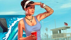 Les vidéos de gameplay de GTA 6 ont notamment révélé la présence d&#039;un protagoniste féminin (Image : Rockstar Games)