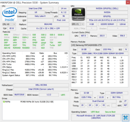 Dell Precision 5530 - HWiNFO64.