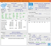 Lenovo Yoga S730 - HWiNFO.