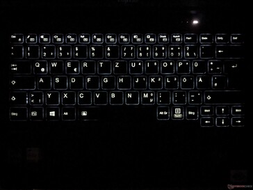 Fujitsu LifeBook U7311 - Rétroéclairage du clavier