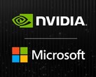 Les logos de Nvidia et de Microsoft sont représentés (Source de l'image : blog de Nvidia avec modifications)