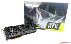 En test : la Zotac GeForce RTX 2070 AMP Extreme pour PC de bureau. Modèle de test aimablement fourni par Zotac Allemagne.