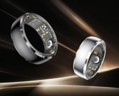 Images stylisées de la nouvelle bague intelligente Rogbid SR15.