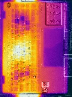 Charge thermique résiduelle - clavier