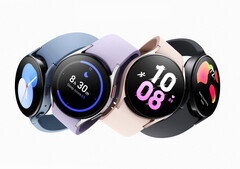 La série Galaxy Watch5 est la première à être lancée avec Wear OS 3.5. (Image source : Samsung)