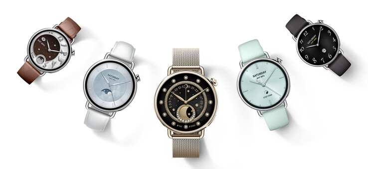 Xiaomi vend la Watch S4 41 mm avec plusieurs finitions en Chine. (Source de l'image : Xiaomi)