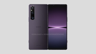 Xperia 1 V (Image source : GreenSmartphones/@OnLeaks)