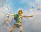Breath of the Wild 2 semble mettre davantage l'accent sur la verticalité que l'original (Image source : Nintendo)