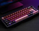 Noir avec une touche de rose : Schéma des couleurs du clavier PC tout-en-un. (Source de l'image : Rakeydo via Kickstarter)