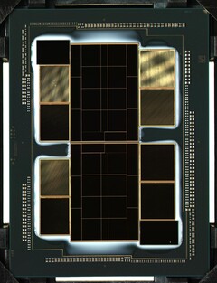 Intel Ponte Vecchi Xe HPC die shot. (Source de l'image : Raja Koduri sur Twitter)