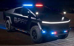 UP.FIT dévoile le Cybertruck, un véhicule de patrouille de nouvelle génération destiné aux forces de l'ordre. (Source : UP.FIT)