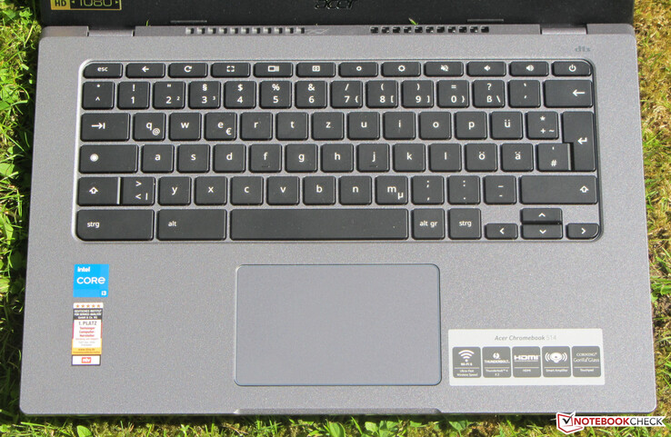 Chromebook 514 - Dispositifs d'entrée