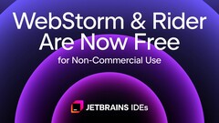 WebStorm et Rider de JetBrains peuvent être téléchargés pour une utilisation non commerciale. (Source de l&#039;image : JetBrains)