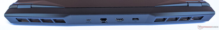 Retour : 1x USB Type-C 3.2 Gen. 2, Gigabit LAN, HDMI, alimentation
