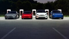 Les transferts de recharge gratuits sont de nouveau possibles (image : Tesla)