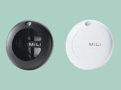 Le MiTag Duo est disponible en deux couleurs et est livré avec un porte-clés. (Source de l&#039;image : MiLi) 