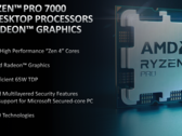 AMD a lancé trois nouveaux processeurs de marque "Pro" basés sur la technologie Zen 4 pour les ordinateurs de bureau (image via AMD)
