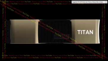 Rendu de Nvidia Titan Ada (image via Moore's Law is Dead)