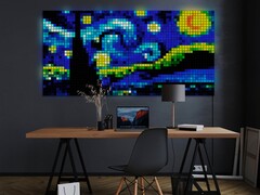 Vous pouvez synchroniser les lumières intelligentes Twinkly Squares avec votre jeu en utilisant Razer Chroma RGB ou Omen Light Studio. (Image source : Twinkly)