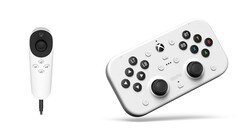 La manette adaptative Xbox ne sera pas disponible avant 2025, mais la manette de 8BitDo est déjà disponible. (Source de l'image : Microsoft & 8BitDo - édité)