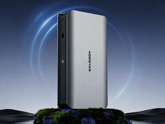 Le Nex 395 d'Aoostar est doté d'un double Ethernet et de cinq ports USB sur sa face arrière. (Source de l'image : Aoostar)