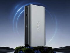 Le Nex 395 d&#039;Aoostar est doté d&#039;un double Ethernet et de cinq ports USB sur sa face arrière. (Source de l&#039;image : Aoostar)