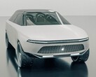 Rendu du concept de voiture brevetée Apple (image : Vanorama)