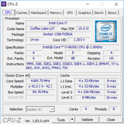 ThinkPad T580 - CPU-Z CPU