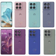 Le Edge 60 et le Edge 60 Pro, de haut en bas (Source de l'image : via WinFuture)