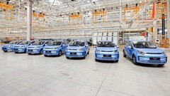 Les batteries au sodium des voitures seront dotées d'un électrolyte à l'état solide (image : JAC)