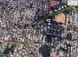 Essai de navigation sur route