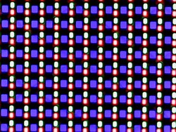 Matrice de sous-pixels
