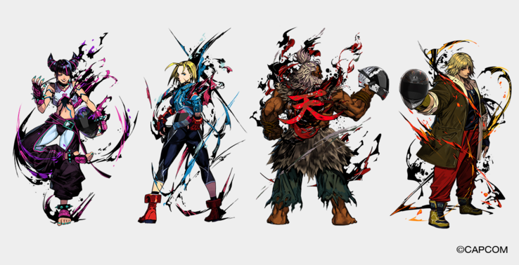 Juri, Cammy, Akuma et Ken ont inspiré les quatre graphismes de la collection exclusive au Japon de casques K1 S Street Fighter 6 d’AGV.