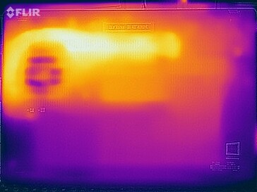 Carte thermique sous charge - Bas