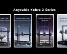 Les quatre nouveaux modèles de la série Anycubic Kobra 2 varient en vitesse et en volume de construction (Image Source : Anycubic)