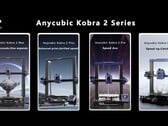Les quatre nouveaux modèles de la série Anycubic Kobra 2 varient en vitesse et en volume de construction (Image Source : Anycubic)