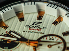Gros plan sur le logo Casio Edifice