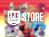 Selon les rumeurs, Epic Games offrira un seul jeu PC gratuit entre le 9 et le 16 octobre, avec le logo illustré. (Source de l'image : Epic Games Store)