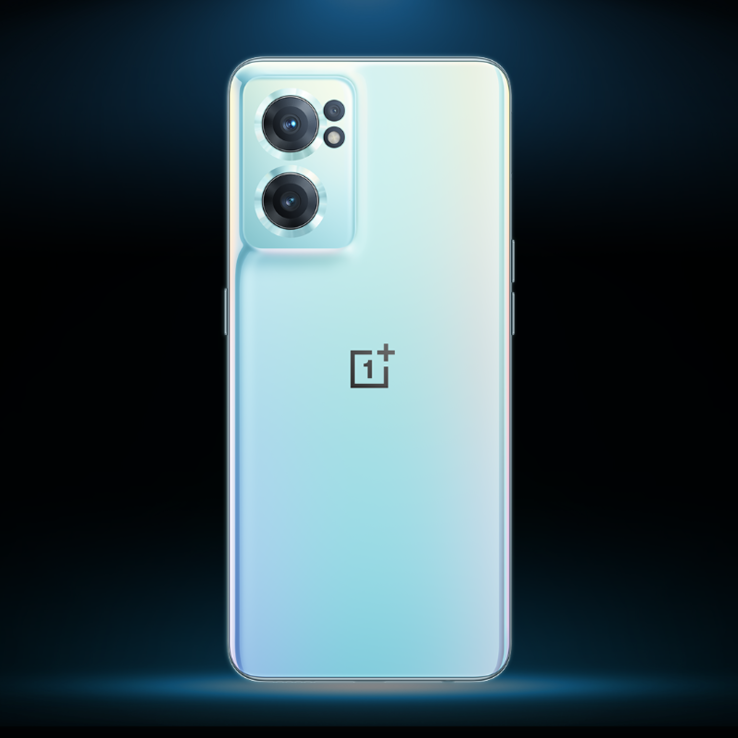 Le OnePlus Nord CE 2 dans sa nouvelle teinte Bahama Blue. (Source : OnePlus via Twitter)