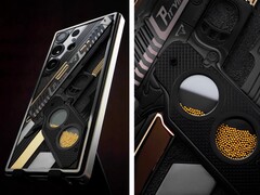 Caviar a relancé le Galaxy S25 Ultra avec un design exclusif &quot;John Wick&quot;. (Source de l&#039;image : Caviar)