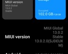 Android la version 12 de MIUI 13.0.2 est maintenant disponible pour Xiaomi Mi 10T Pro (Source : Own)